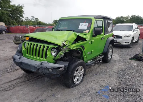 2019 Jeep Wrangler Sport S 4X4 из США, поврежденный, VIN 1C4GJXAG9KW553231